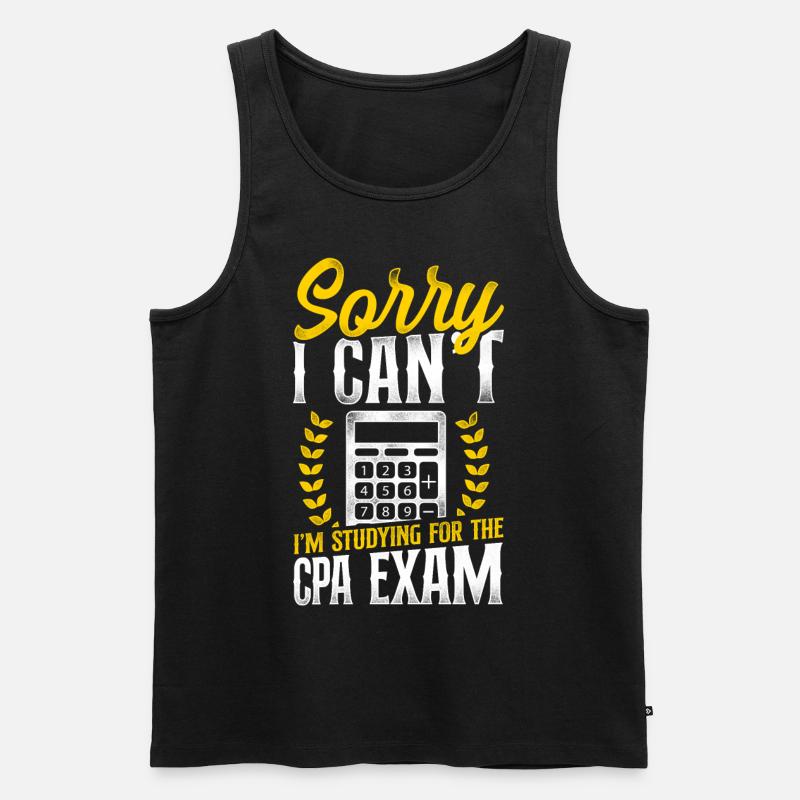 Comptable Comptable Comptable Comptabilité - Débardeur bio Premium Homme - noir