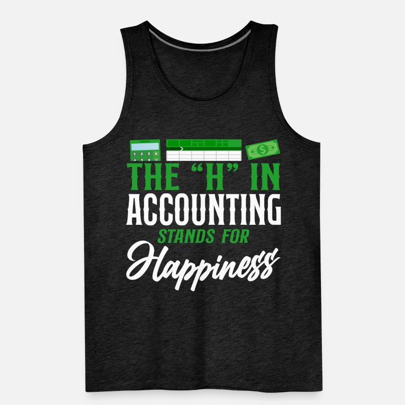 Comptable Comptable Comptable Comptabilité Débardeur bio Premium Homme