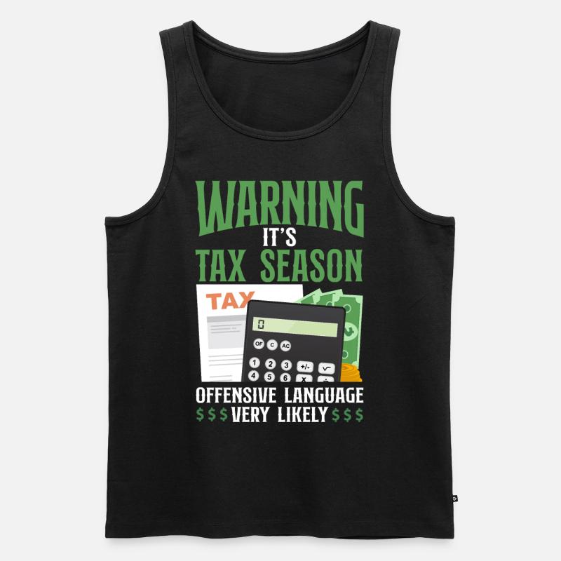 Comptable Comptable Comptable Comptabilité - Débardeur bio Premium Homme - noir