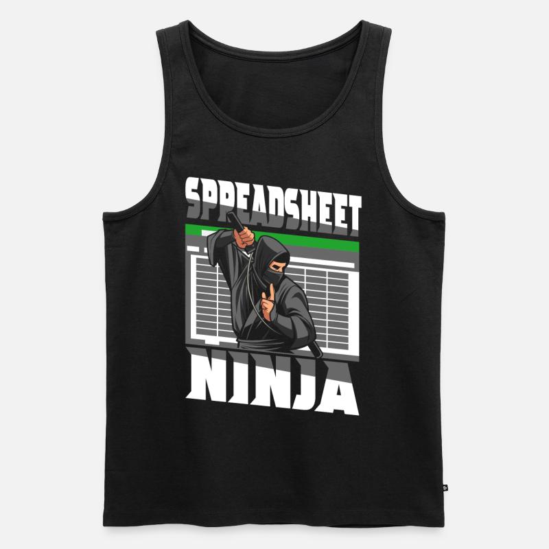 Comptable Comptable Comptable Comptabilité - Débardeur bio Premium Homme - noir