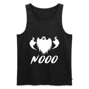Halloween - Men's Premium Organic Tank Top - black - Front - Michal (187cm)
