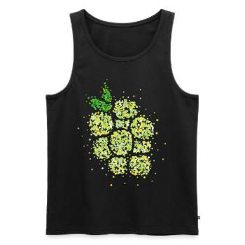 Grape Costume Replacement Carnival Carnival Confetti - Men's Premium Organic Tank Top - black - Front - Michal (187cm)