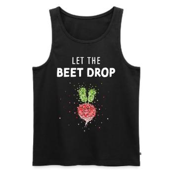Radieschen Beet Kostümersatz Karneval Fasching - Männer Premium Bio Tank Top - Schwarz - Vorne - Michal (187cm)