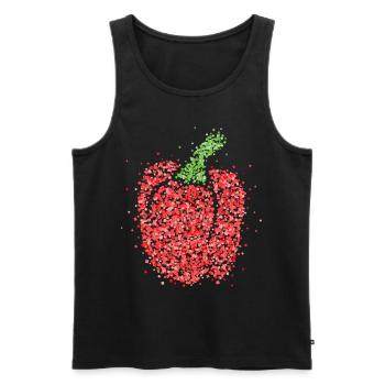 Paprika Costume Replacement Carnival Carnival Confetti - Men's Premium Organic Tank Top - black - Front - Michal (187cm)