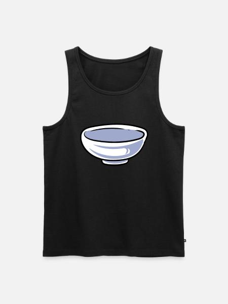 Mixing bowls - Men's Premium Organic Tank Top - black