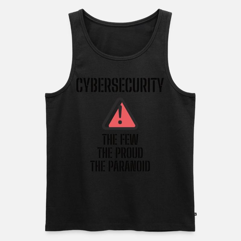 Cybersecurity - IT-Sicherheit Informatiker - Männer Premium Bio Tank Top - undefined