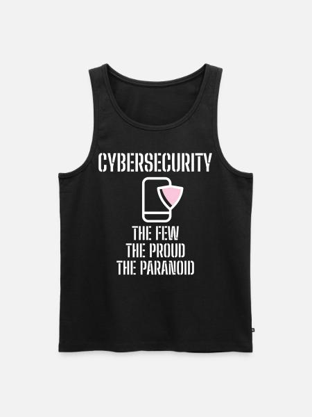 Cybersecurity - IT Security Computer Scientists - Men's Premium Organic Tank Top - black