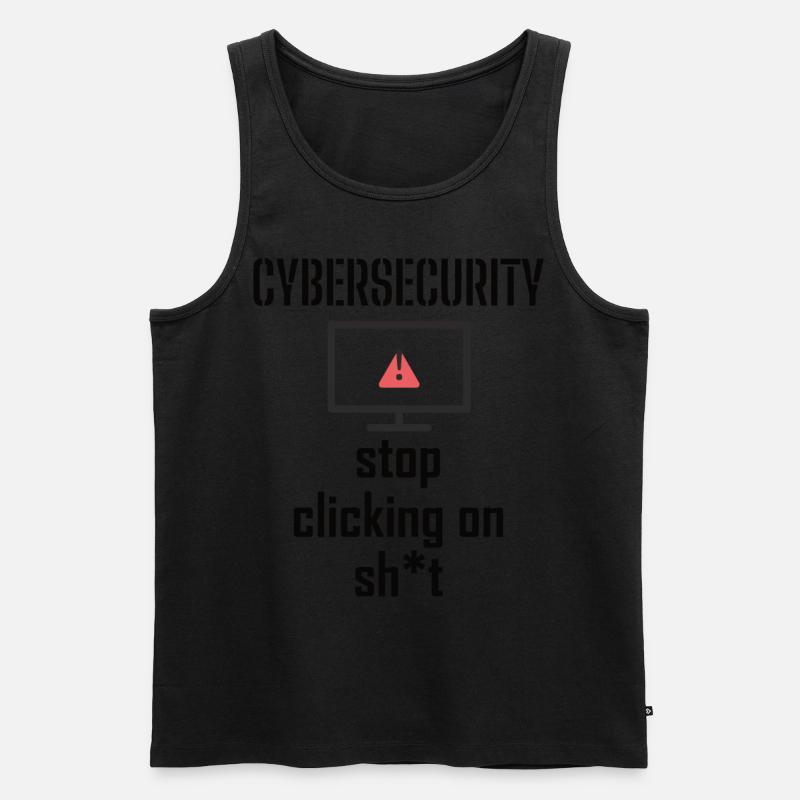 Cybersecurity - IT-Sicherheit Informatiker - Männer Premium Bio Tank Top - undefined