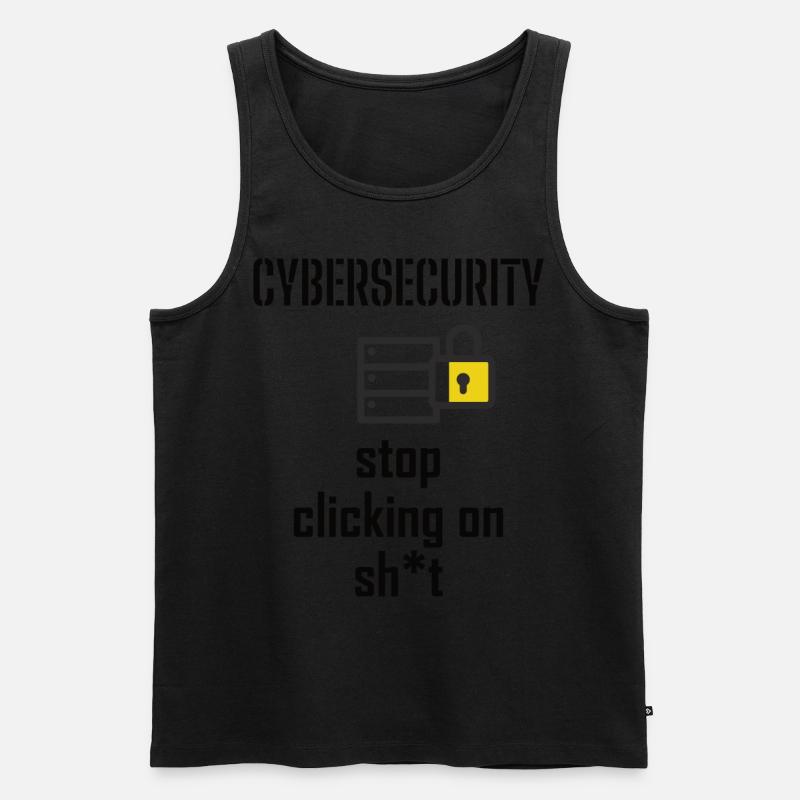 Cybersecurity - IT-Sicherheit Informatiker - Männer Premium Bio Tank Top - undefined