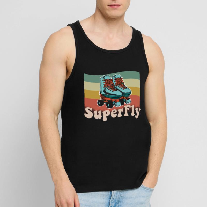 Rollerskates Inline Skater Inline Roller Skating Men's Premium Organic Tank Top