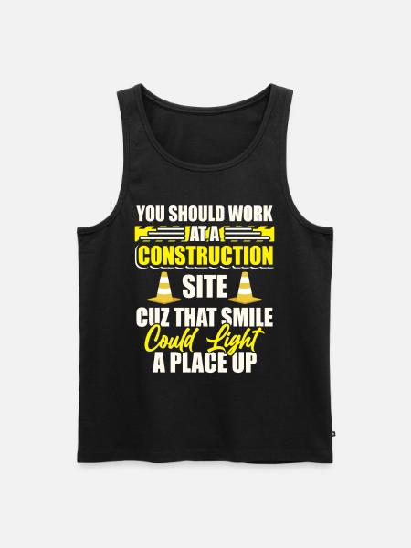 Joinery Civil Engineer - Men's Premium Organic Tank Top - black