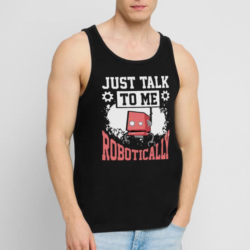 Robotics Robot Engineer Men's Premium Organic Tank Top