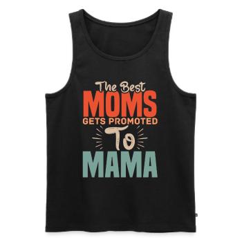 Beste Mütter, Die Zur Mama Mama Mama Müttern - Männer Premium Bio Tank Top - Schwarz - Vorne - Michal (187cm)