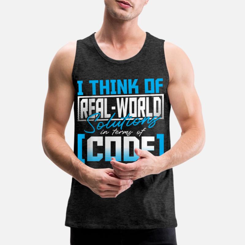 Javascript Software Entwickler Männer Premium Bio Tank Top