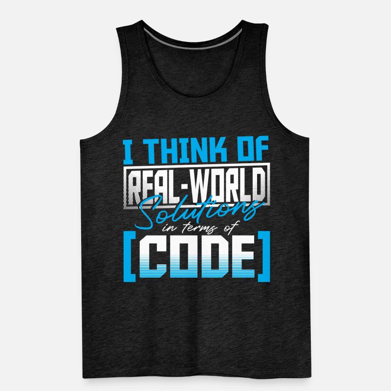 Javascript Software Entwickler Männer Premium Bio Tank Top