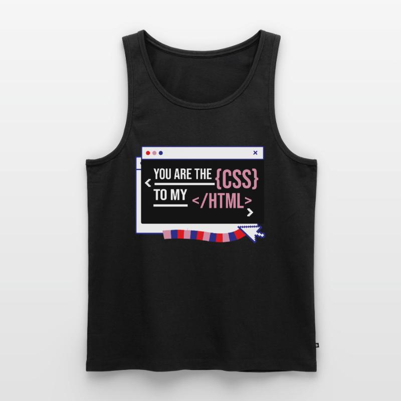 Software Developer Engineer Men's Premium Organic Tank Top