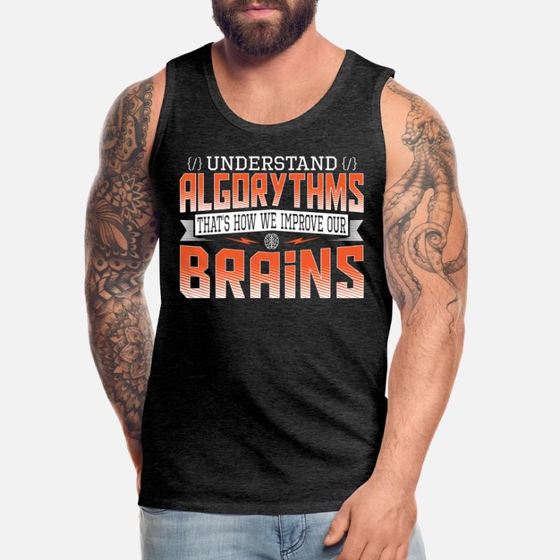 Hacking Programming Coder Developer Débardeur bio Premium Homme