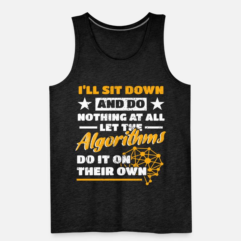 Algorithmen Computerprogrammierer Roboteringenieur Männer Premium Bio Tank Top