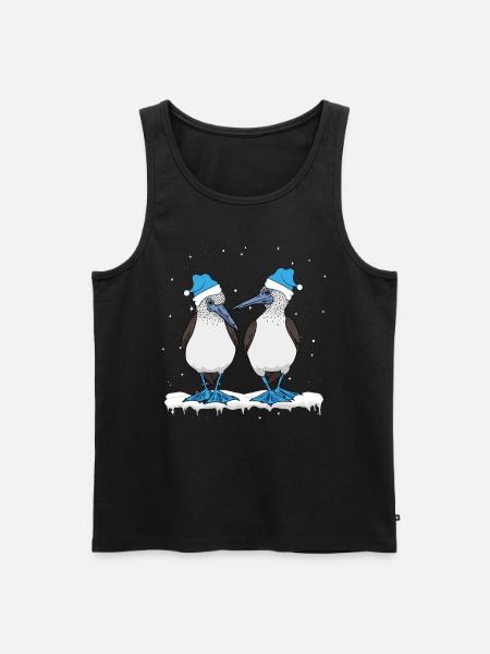 Seabirds Blue-footed - Men's Premium Organic Tank Top - black