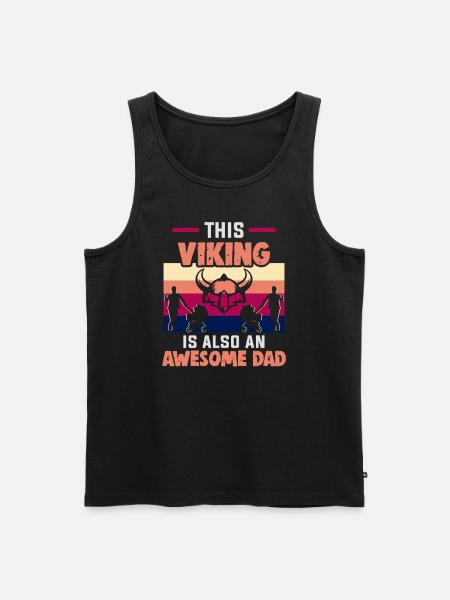 Baker Father's Day Hobby Baker - Men's Premium Organic Tank Top - black
