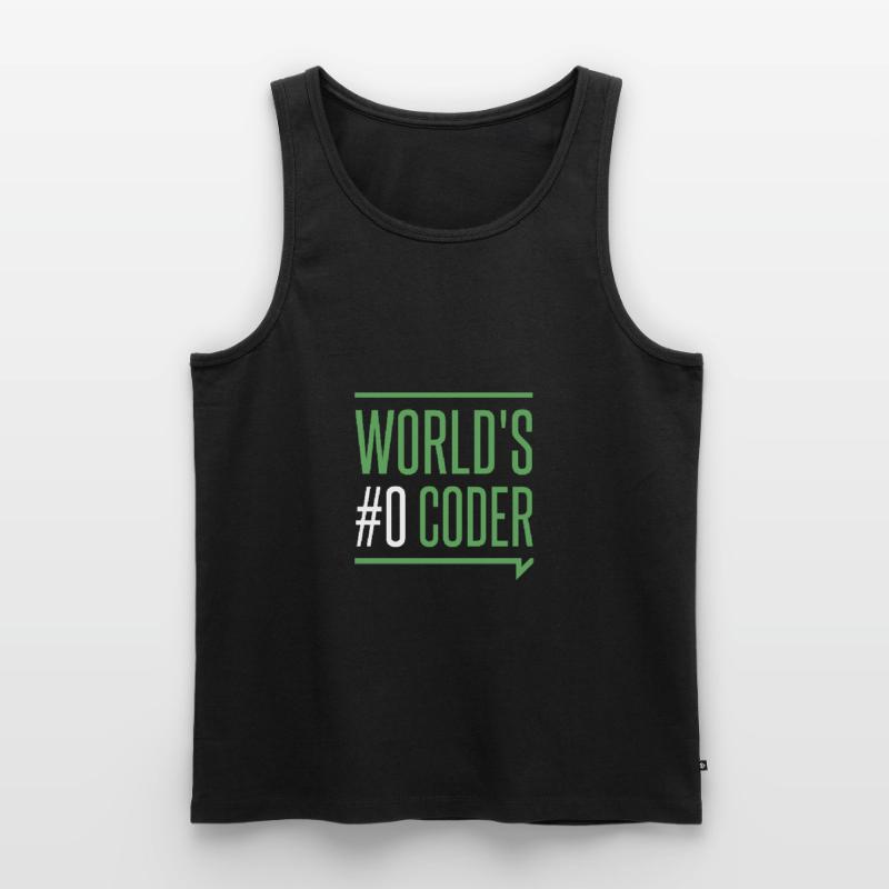 Programmeur - créateurs codeurs monde #0 codeur Débardeur bio Premium Homme