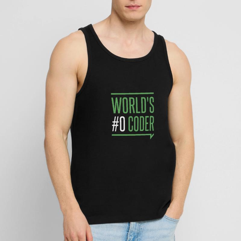 Programmeur - créateurs codeurs monde #0 codeur Débardeur bio Premium Homme