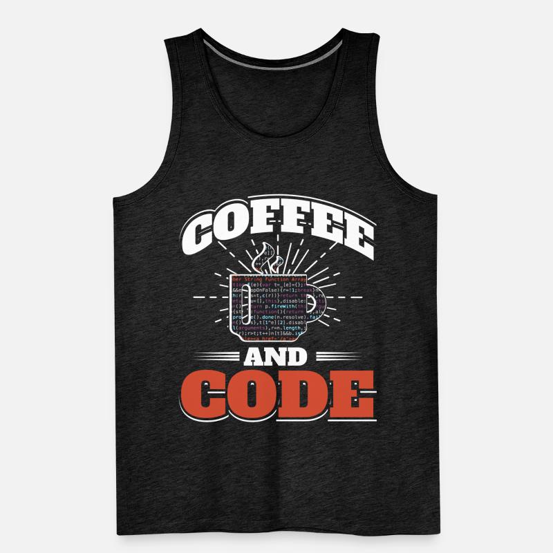 Software Computer Entwickler Männer Premium Bio Tank Top