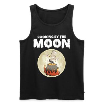 Candy Trade Halloween Party Nightmare S - Men's Premium Organic Tank Top - black - Front - Michal (187cm)