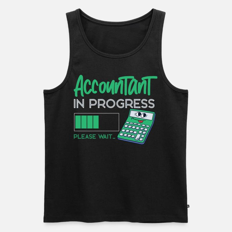 Comptable Comptable Comptable - Débardeur bio Premium Homme - noir