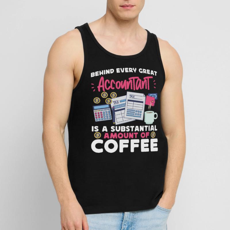 Comptable Comptable Comptable Débardeur bio Premium Homme