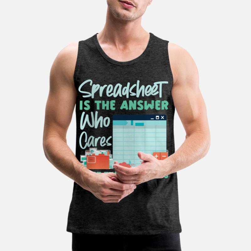 Comptable Comptable Comptable Débardeur bio Premium Homme