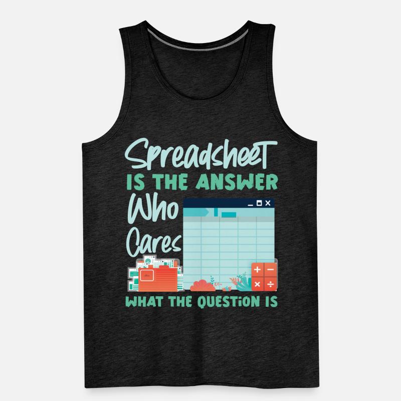 Comptable Comptable Comptable Débardeur bio Premium Homme