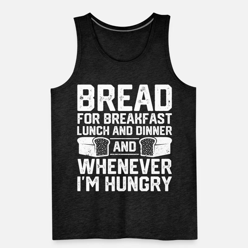 Funny bread baker Men's Premium Organic Tank Top