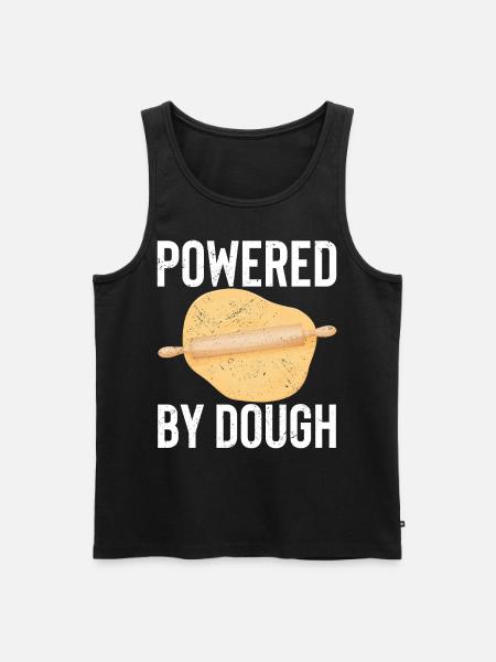 Funny bread baker - Men's Premium Organic Tank Top - black