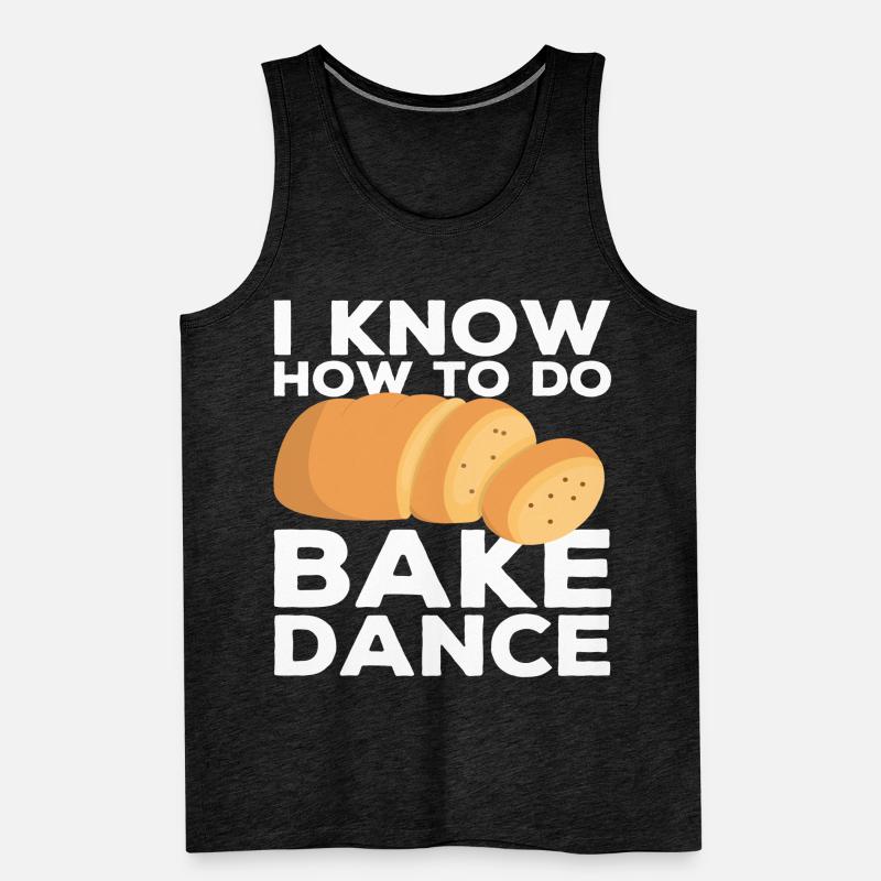 Funny bread baker Men's Premium Organic Tank Top