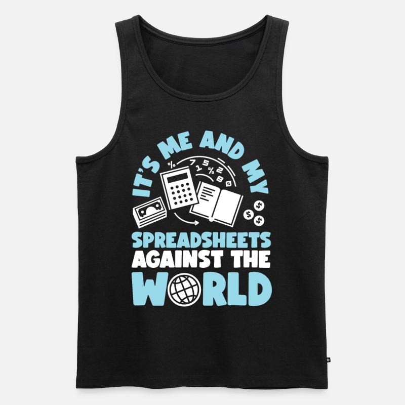 Comptable Comptable Comptable - Débardeur bio Premium Homme - noir