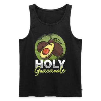 Cinco De Mayo Vegan Diet Food Lovers - Men's Premium Organic Tank Top - black - Front - Michal (187cm)