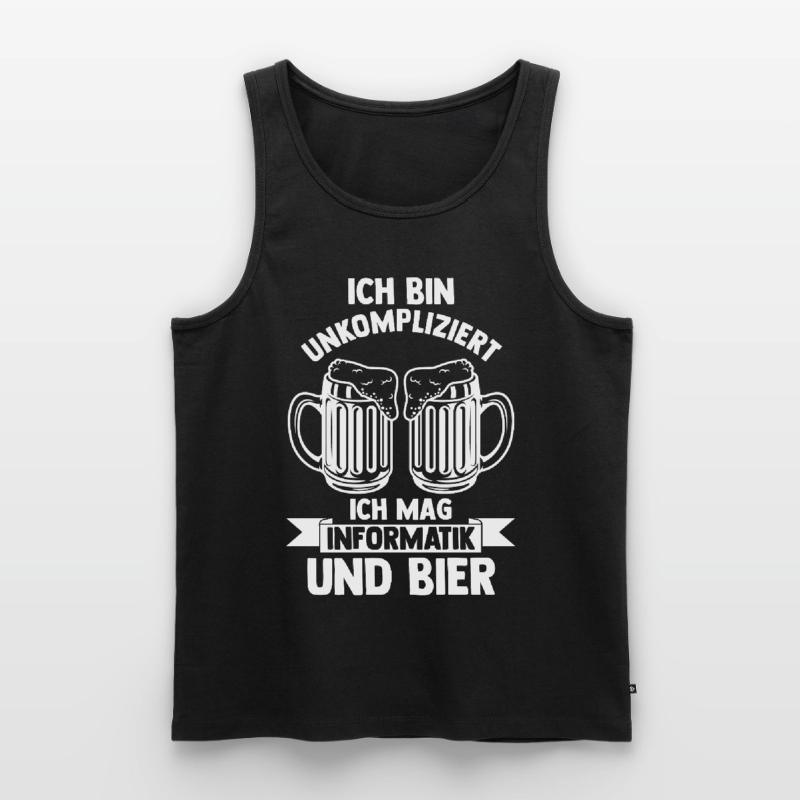 Informatik Programmierer Bier Informatiker Männer Premium Bio Tank Top