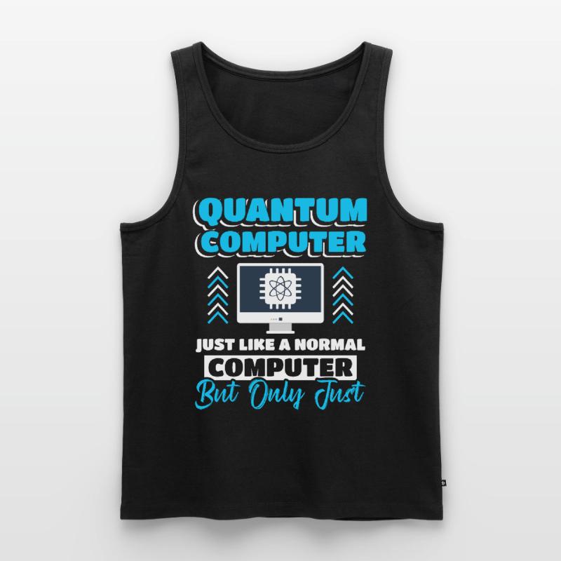 Quantencomputer Quantum Computing Männer Premium Bio Tank Top