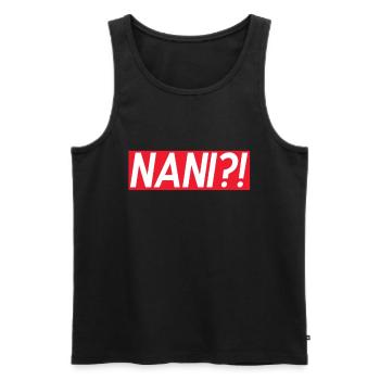 Nani Anime Series Anime Cosplay Cosplay Anime - Men's Premium Organic Tank Top - black - Front - AI Model Male 178 light (178cm)