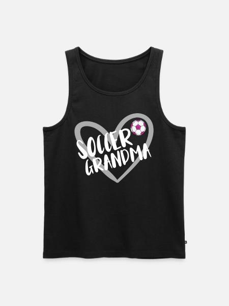 Fußball Spieler Geschenk - Männer Premium Bio Tank Top - Schwarz