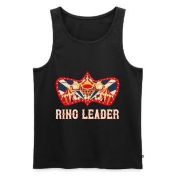 Karneval Manegenführer Zirkus Geburtstag Karneval - Männer Premium Bio Tank Top - Schwarz - Vorne - Michal (187cm)