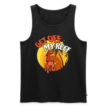 Octopus Octopus Sea Tentacle Octopus Octopus Octopus - Men's Premium Organic Tank Top - black - Front - AI Model Male 178 light (178cm)