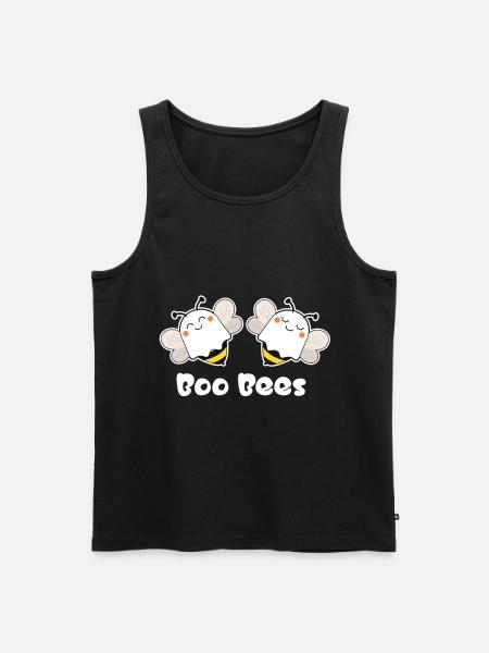 Boo Bees - Men's Premium Organic Tank Top - black