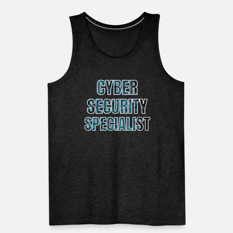 Cybersecurity - IT Security Computer Scientist Men's Premium Organic Tank Top