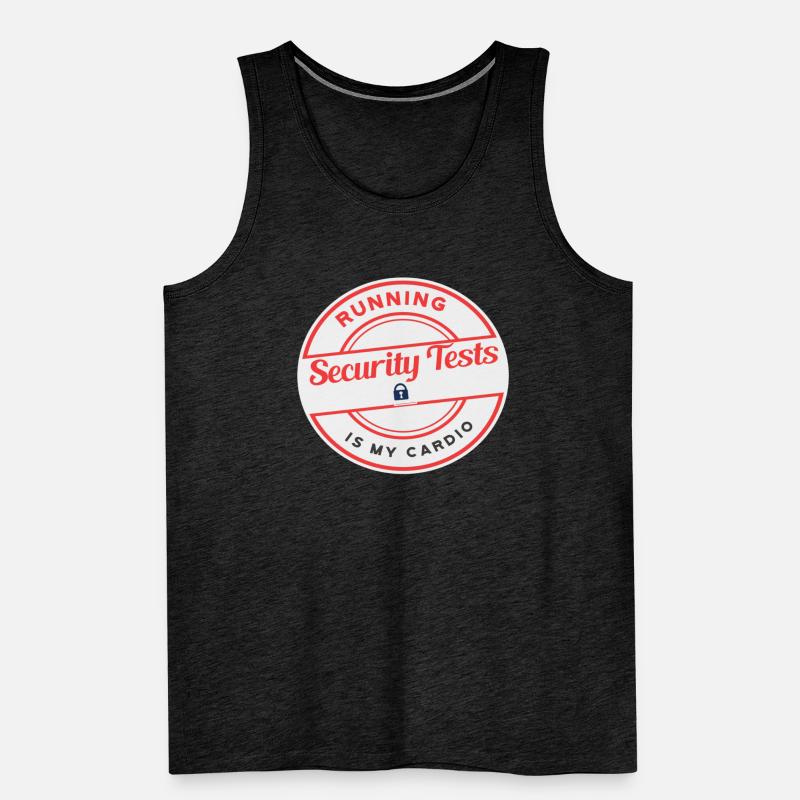 Cybersecurity - IT Security Computer Scientist Men's Premium Organic Tank Top