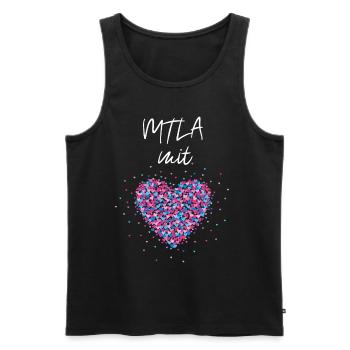 MTLA Labormedizin Chemielaborantin MTA Krankenhaus - Männer Premium Bio Tank Top - Schwarz - Vorne - Michal (187cm)