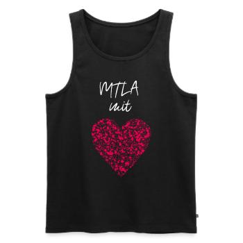 MTLA Labormedizin Chemielaborantin MTA Krankenhaus - Männer Premium Bio Tank Top - Schwarz - Vorne - Michal (187cm)