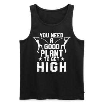 Funny Pole Vaulting Pole Vault Pole Jumping Ne - Men's Premium Organic Tank Top - black - Front - Michal (187cm)