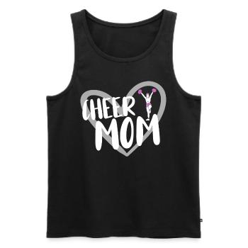 Cheerleader Cheerleading - Men's Premium Organic Tank Top - black - Front - Michal (187cm)